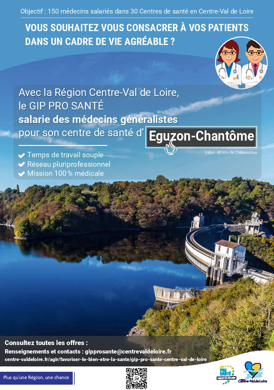 Flyer GIP Pro Santé Éguzon