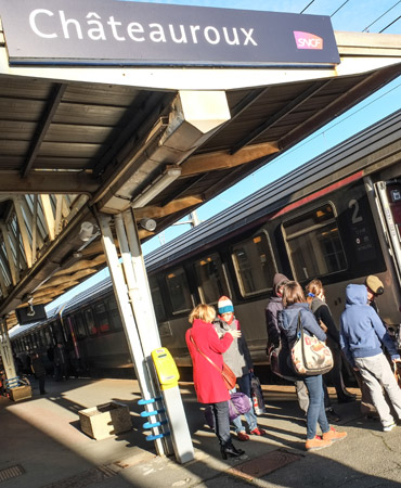 La gare de Châteauroux